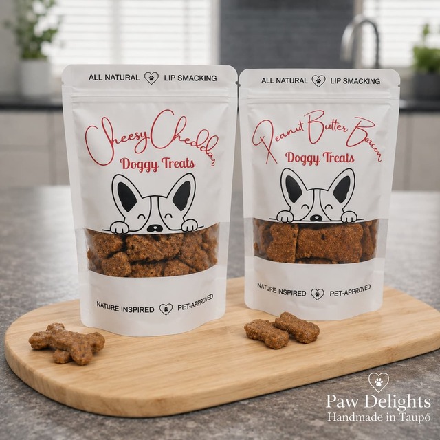 Natural Dog Treat Bags – Premium Gifts | Paw Delights