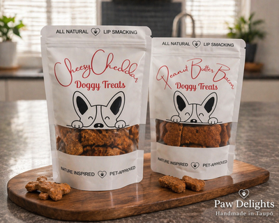 Natural Dog Treat Bags – Premium Gifts | Paw Delights
