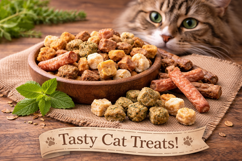 Natural Cat Treats Handcrafted in New Zealand - Paw Delights